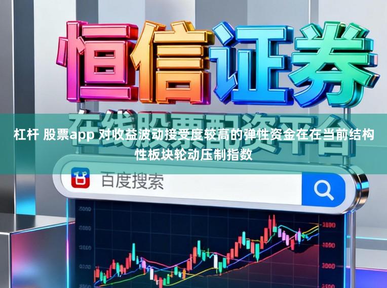 杠杆 股票app 对收益波动接受度较高的弹性资金在在当前结构性板块轮动压制指数